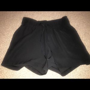 Black lululemon shorts! Perfect Condition:)